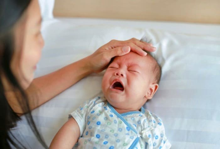 درمان نفخ نوزاد